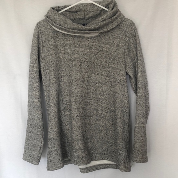 gray lands end sweater - Picture 1 of 4